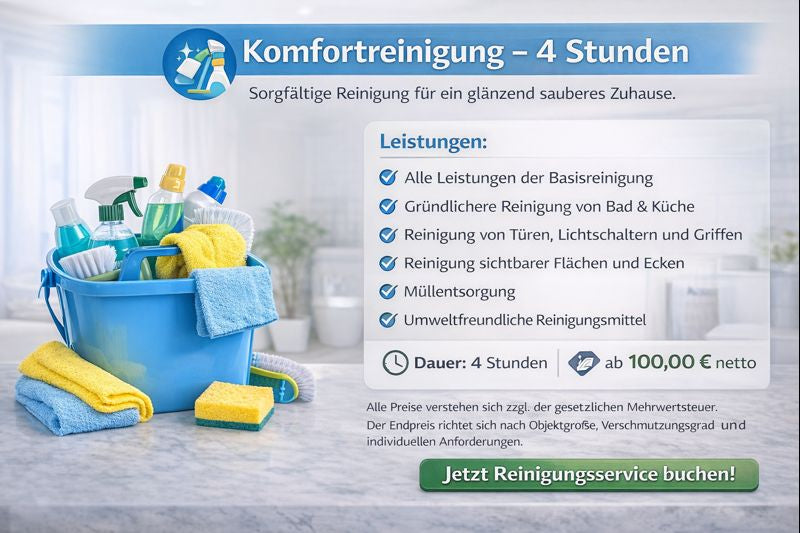 🧼 2. Komfortreinigung
