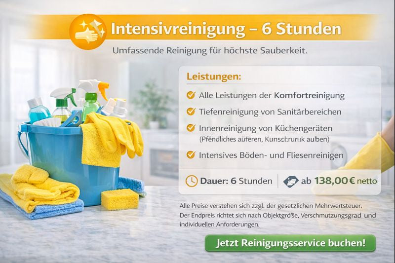 ✨ 3. Intensivreinigung